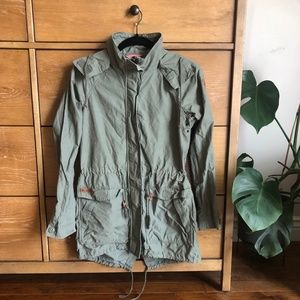 Columbia Anorak Jacket, Green, Small